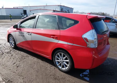 2014 Toyota Prius V Five z USA, uszkodzony, nr VIN JTDZN3EU1E3334954